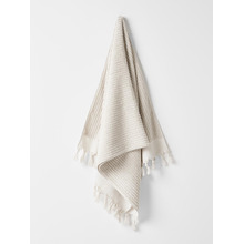 Paros Rib Reversible Cotton Bath Sheet